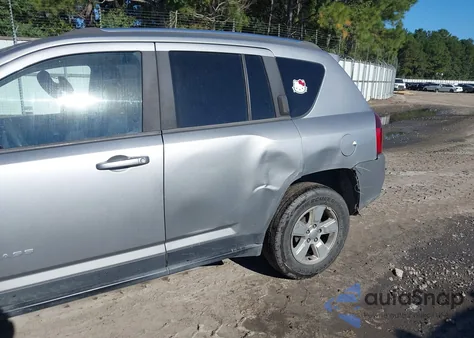 2014 Jeep Compass Sport из США, поврежденный, VIN 1C4NJCBA4ED843578